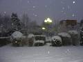 Placette sous la neige